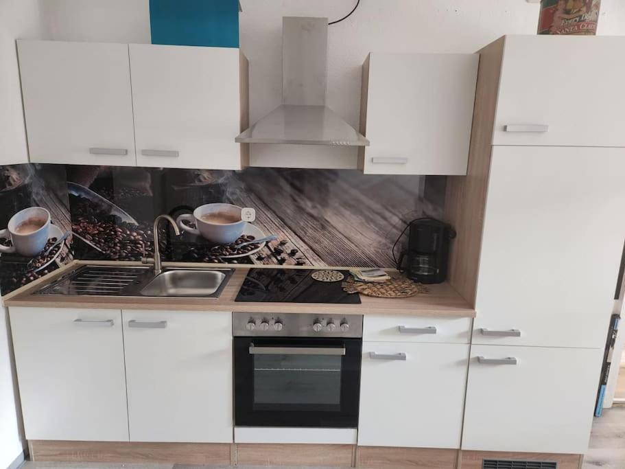 Tor Stay - Charmante 2 Zimmer Apartment Ansbach Eksteriør billede